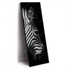 Xxl Wandbild Zebra Schwarzweiss Schmal Produktvorschau Seitlich