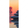 Xxl Wandbild Zen Steine Sonnenuntergang Schmal Motivvorschau