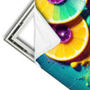 Xxl Wandbild Zitronen Neon Farbe Hochformat Materialvorschau