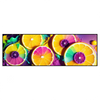 Xxl Wandbild Zitronen Neon Farbe Panorama Produktvorschau Frontal